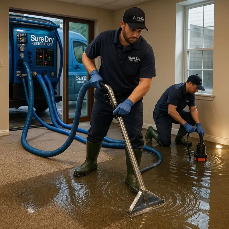 Water Extraction and Removal process in Effingham County, GA
